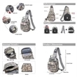 Tactical Sling Bag Backpack | https://www.bestnamebadges.com