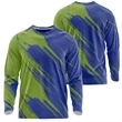 Youth 180 GSM Cotton Feel Sublimation Long Sleeve T-Shirt | https://www.bestnamebadges.com