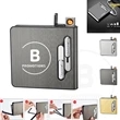 Electronic Lighter And Cigarette Box Tobacco Case | https://www.bestnamebadges.com