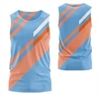 Unisex 125 GSM Woven Roving Performance Sublimation Tank Top | https://www.bestnamebadges.com