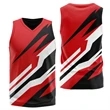 Unisex 160 GSM Football Mesh Custom Performance Tank | https://www.bestnamebadges.com