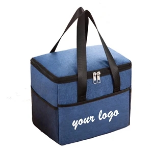 Sandwich Thermal Lunch Box Cooler Tote Insulated Picnic Bags