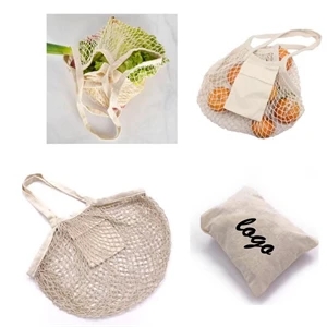 Sonnet Collapsible Cotton Mesh Tote