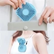 USB Rechargeable Foldable Fan w/ Mirror | https://www.bestnamebadges.com