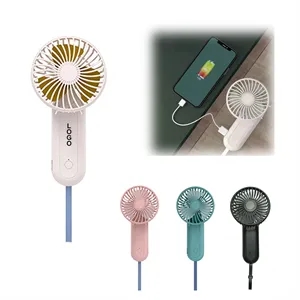 4000mAh Portable Power Bank Handheld Fan
