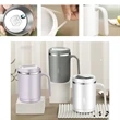 16.91 Oz Double Layer Stainless Steel Office Mug With Handle | https://www.bestnamebadges.com