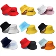 Custom Cotton Reversible Bucket Hat | https://www.bestnamebadges.com