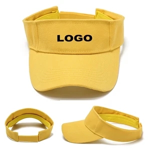 Custom Adjustable Sun Visor Hat