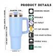 40 oz Tumbler with Handle | https://www.bestnamebadges.com