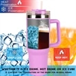 40 oz Tumbler with Handle | https://www.bestnamebadges.com