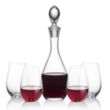 Malvern Decanter & Boston Stemless Wine | https://www.bestnamebadges.com