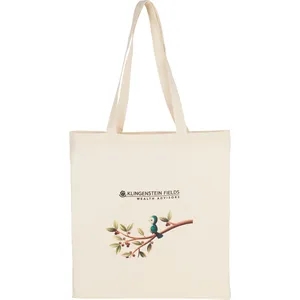 100% 4oz Cotton Canvas Convention Tote | https://www.bestnamebadges.com