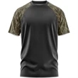 Mossy Oak® Men's Raglan 4.4 Oz. Polyester Interlock T-Shirt | https://www.bestnamebadges.com
