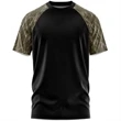Mossy Oak® Men's Raglan 4.4 Oz. Polyester Interlock T-Shirt | https://www.bestnamebadges.com