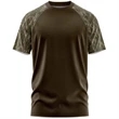 Mossy Oak® Men's Raglan 4.4 Oz. Polyester Interlock T-Shirt | https://www.bestnamebadges.com