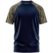 Mossy Oak® Men's Raglan 4.4 Oz. Polyester Interlock T-Shirt | https://www.bestnamebadges.com
