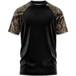 Mossy Oak® Men's Raglan 4.4 Oz. Polyester Interlock T-Shirt | https://www.bestnamebadges.com