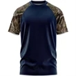 Mossy Oak® Men's Raglan 4.4 Oz. Polyester Interlock T-Shirt | https://www.bestnamebadges.com