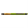 Bamboo Soft Touch Rubber Metal Pen | https://www.bestnamebadges.com