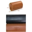 Portable PU Leather Two-Slot Watch Storage Display Gift Box | https://www.bestnamebadges.com