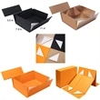 Premium Foldable Paper Gift Box w/ Magnetic Buckle | https://www.bestnamebadges.com