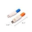 3 In 1 Magnetic Keychain USB Charging Data Cable | https://www.bestnamebadges.com