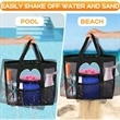 Large Tote Mesh Beach Bag | https://www.bestnamebadges.com