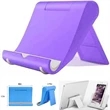 Folding Portable Plastic Phone Stand Holder | https://www.bestnamebadges.com