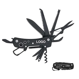 15-in-1 Stainless Steel Multitool Pocket Knife | https://www.bestnamebadges.com