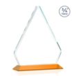 Fyreside VividPrint™ Award - Amber | https://www.bestnamebadges.com
