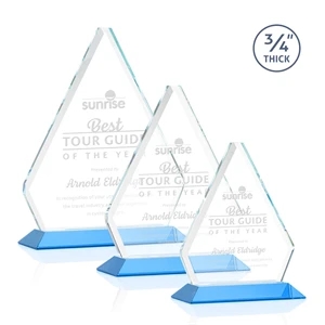 Fyreside Award - Sky Blue | https://www.bestnamebadges.com