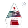 Roxborough VividPrint™ Award - Red | https://www.bestnamebadges.com