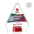 Roxborough VividPrint™ Award - Red | https://www.bestnamebadges.com