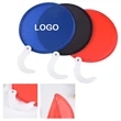 Pop Up Polyester Foldable Handheld Fan | https://www.bestnamebadges.com