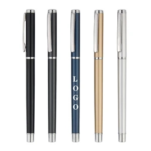 Colorful Signature Gel Black Ink Metal Ballpoint Pen