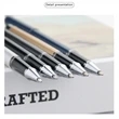 Colorful Signature Gel Black Ink Metal Ballpoint Pen | https://www.bestnamebadges.com
