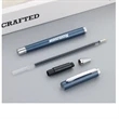 Colorful Signature Gel Black Ink Metal Ballpoint Pen | https://www.bestnamebadges.com