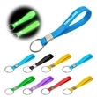Luminous Silicone Bracelet Keychain | https://www.bestnamebadges.com