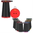 Round Cake Shape Portable Collapsible Retractable Stool | https://www.bestnamebadges.com