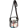 Clear Crossbody Purse Stadium Approved PVC Bag | https://www.bestnamebadges.com