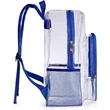 Heavy Duty Clear PVC Transparent Backpack (16.5"X14"X5") | https://www.bestnamebadges.com