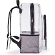 Heavy Duty Clear PVC Transparent Backpack (16.5"X14"X5") | https://www.bestnamebadges.com
