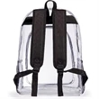 Heavy Duty Clear PVC Transparent Backpack (16.5"X14"X5") | https://www.bestnamebadges.com