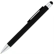 Click Honey Comb Soft Touch Rubber Metal Pen | https://www.bestnamebadges.com
