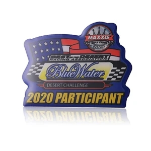 Brass Offset Lapel Pins, 0.5