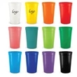 Custom 15 oz Vibrant Stadium Cups | https://www.bestnamebadges.com