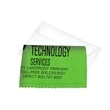 8" X 8" 100% Microfiber Recycled RPET Polyester Cleaning Clo | https://www.bestnamebadges.com