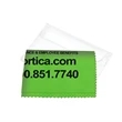 6" X 6" Microfiber Cloth "CLEANSCREEN" | https://www.bestnamebadges.com
