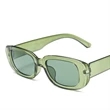 UV Protection Stylish Small Frame Rectangle Sunglasses | https://www.bestnamebadges.com