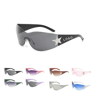 UV Protection Fashion Pentagram Beach Sunglasses